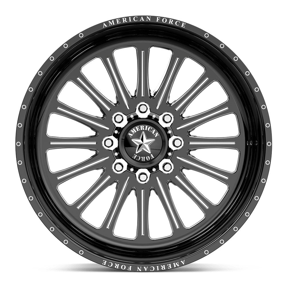 American Force LEXAR SS 24X11 8X170 +0 G-BLK-MCH