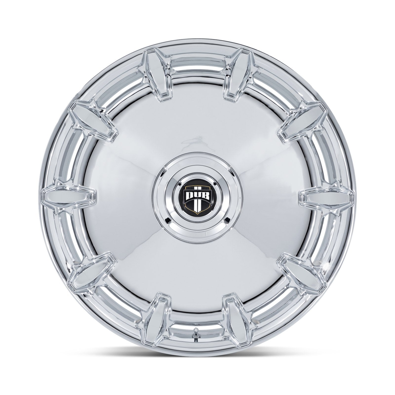 Dub 1PC Cheef 24X9 6X135/5.5 106 +15 Chrome