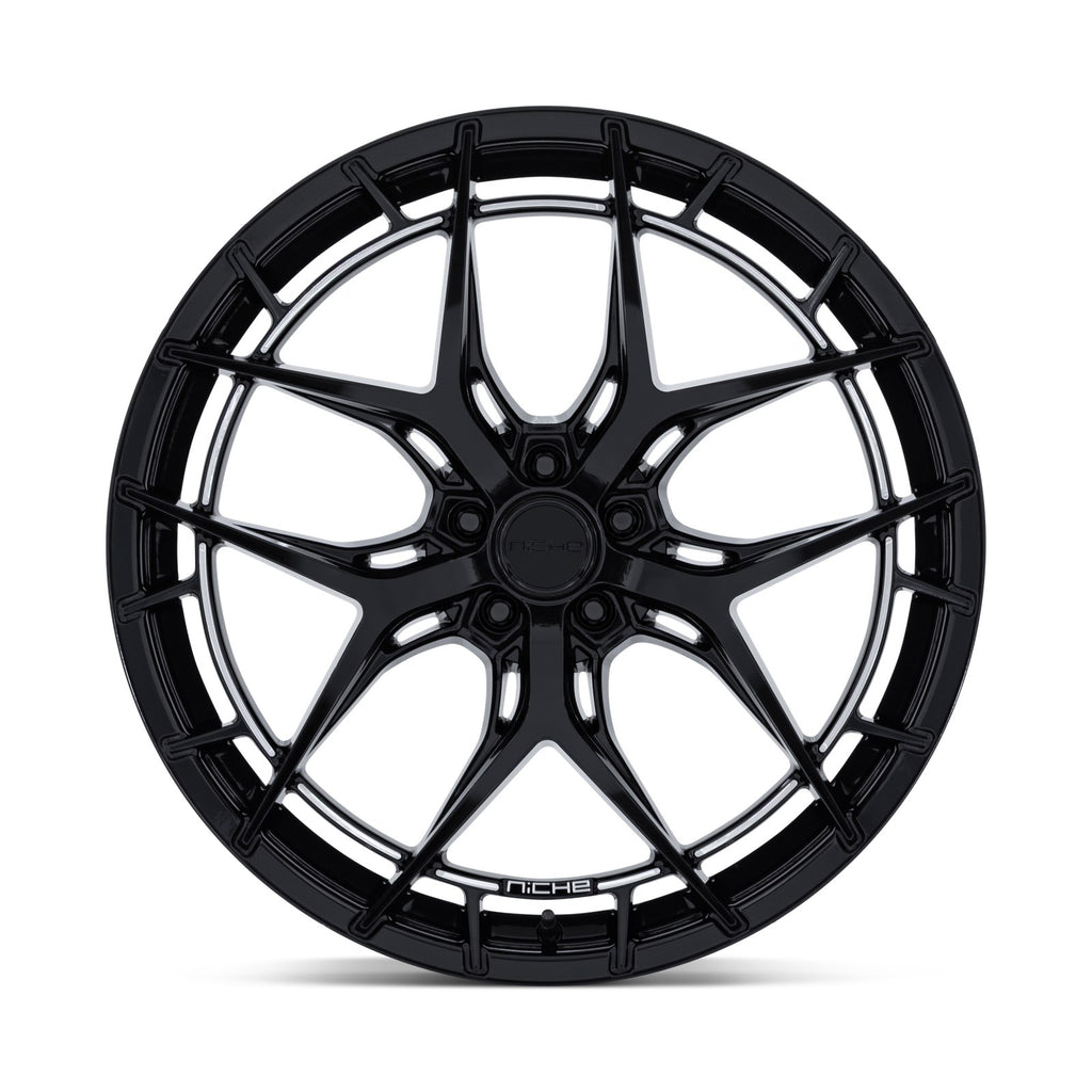 Niche 1PC RIVIERA 22X9 5X4.5 72 +38 G-BLK-MCH