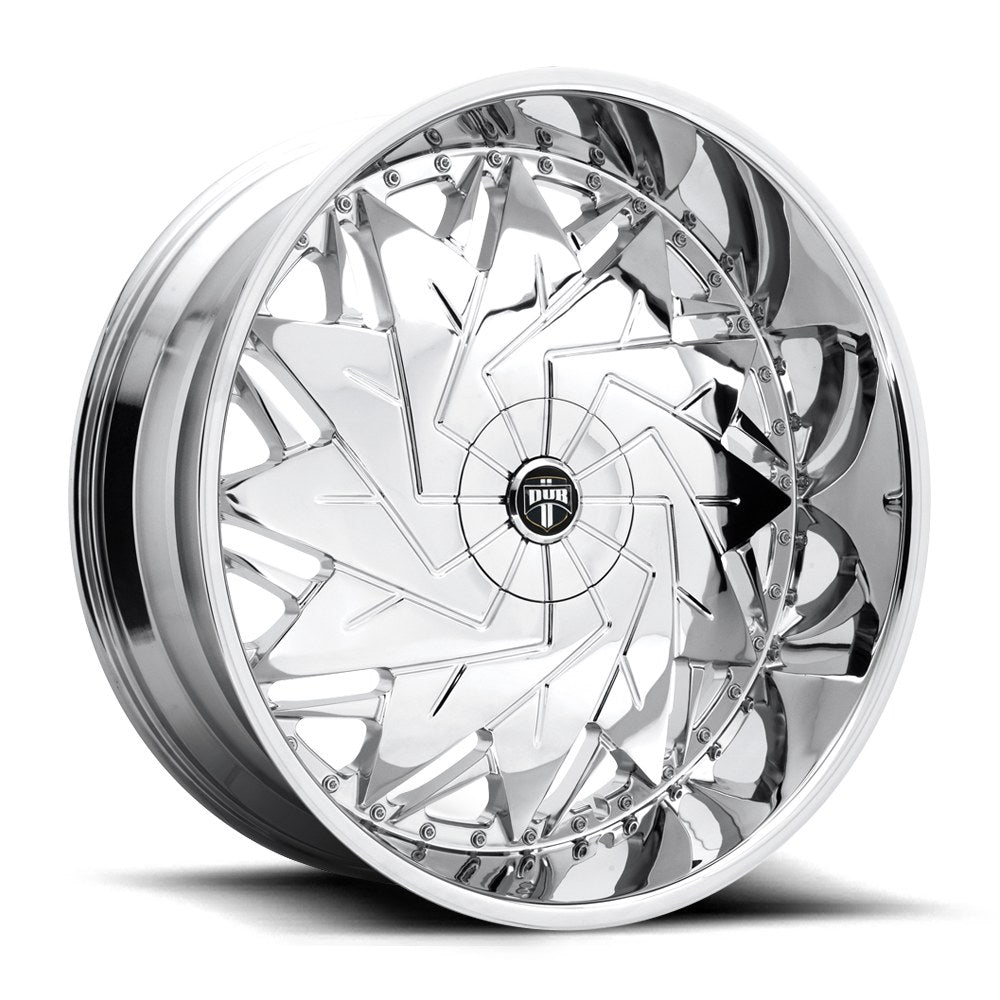 Dub 1PC Dub Dazr Cap-Chrome