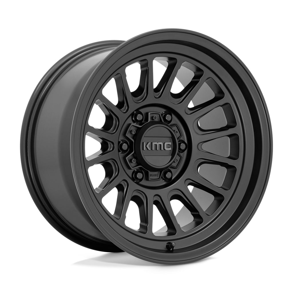 KMC KM724 Impact Ol 17X9 6X5.5 Slv-Mach -12