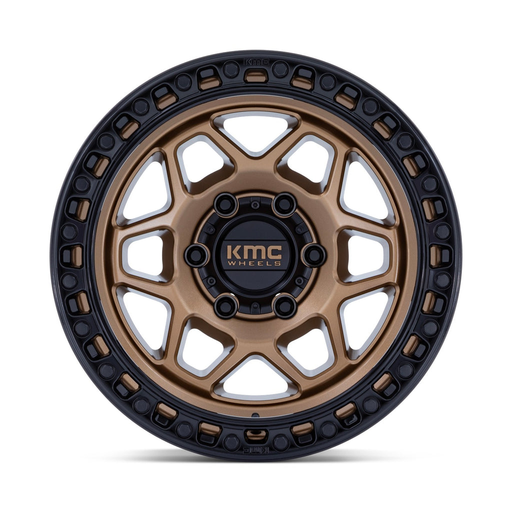 KMC Torx 17X9 6X5.5 106 -12 M-Brnz G-Blk