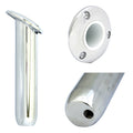 Tigress Round Head Closed Base Rod Holder - 30° - 9"