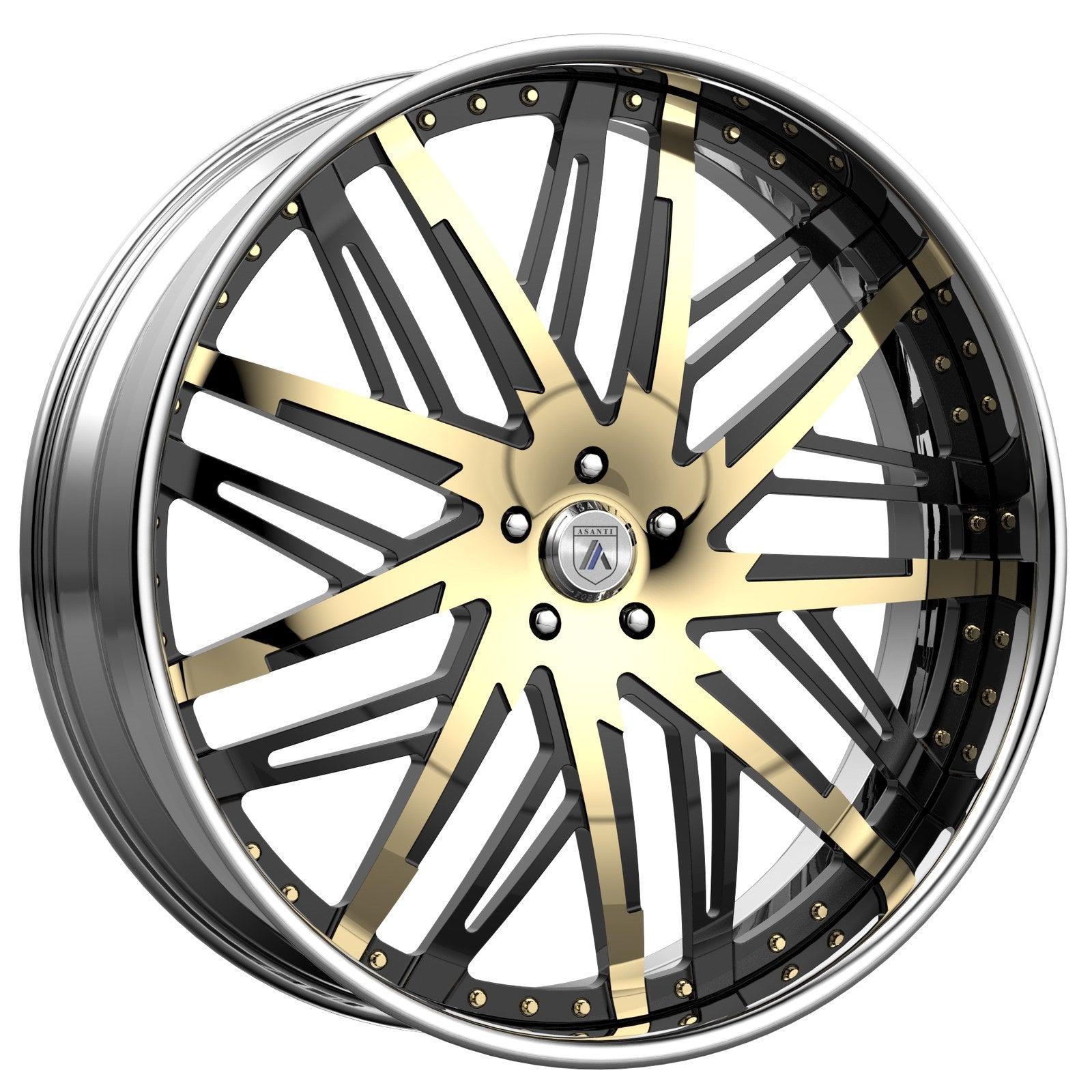 Asanti Forged FS33 26 X 10 5X127 / 5.0  -05 BRUSHED