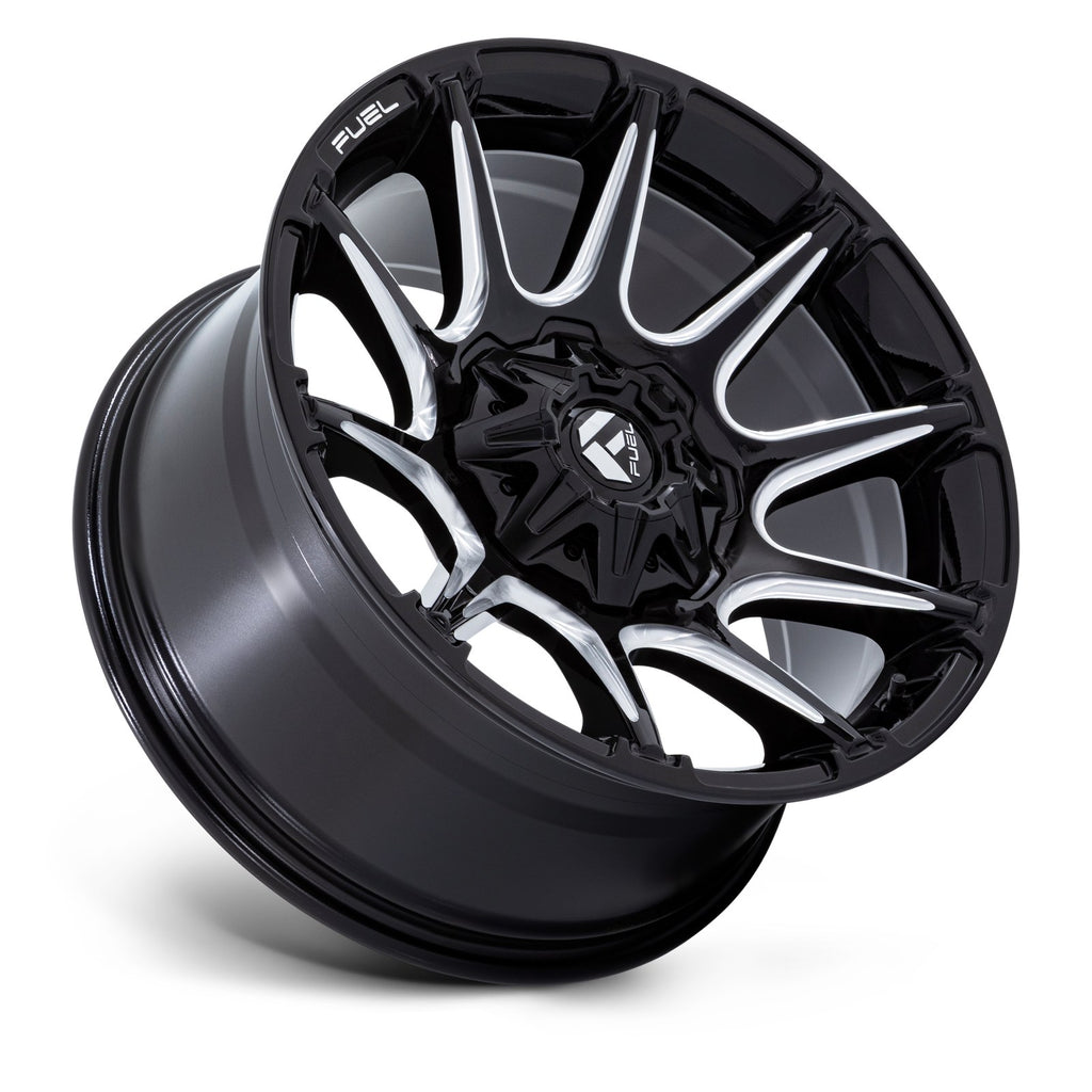 Fuel 1PC Super C 22X10 8X170 125 -18 G-Blk Mill