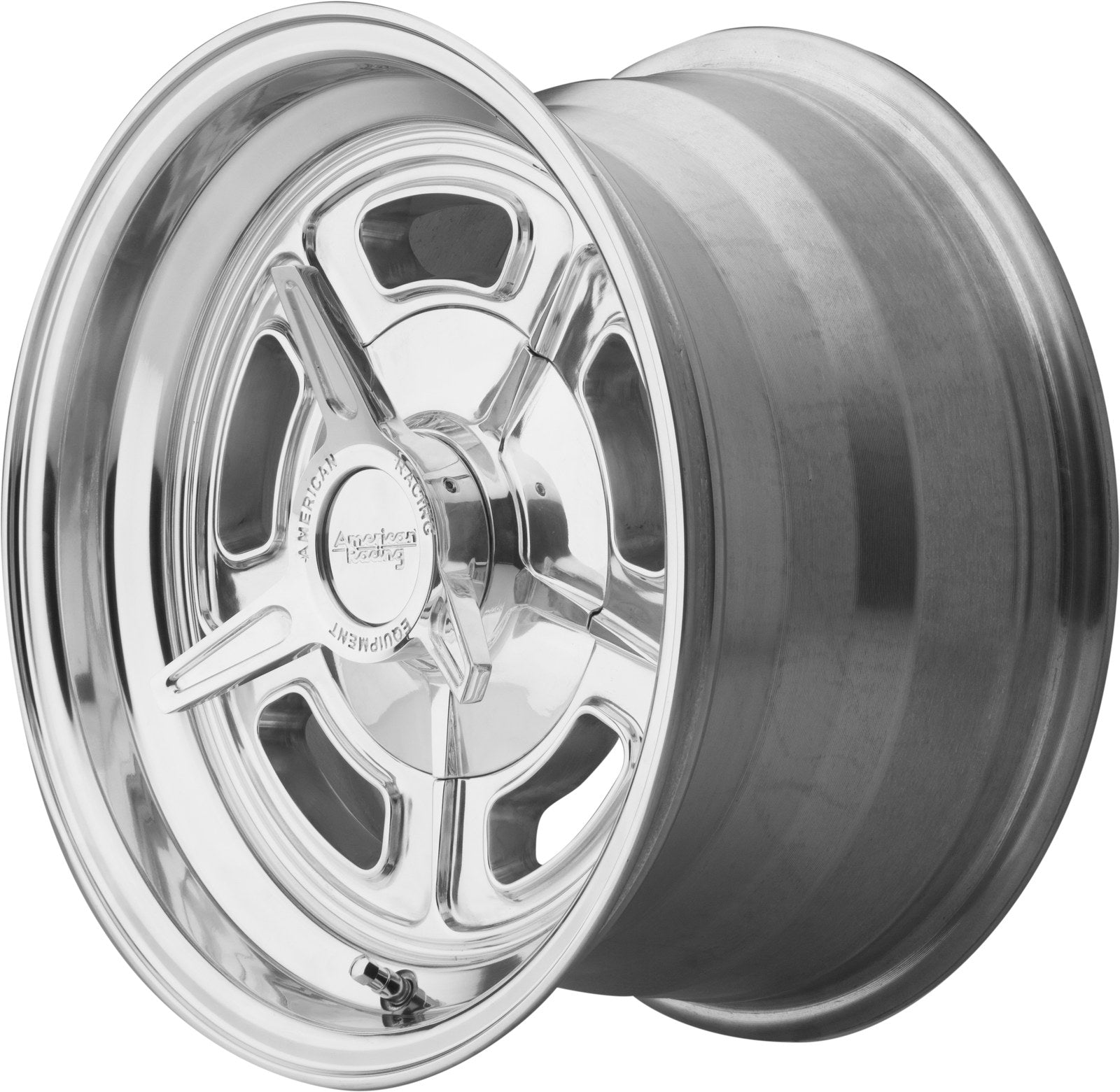 American Racing Vintage VN502 CAP 3PC SNAP IN - POLISHED