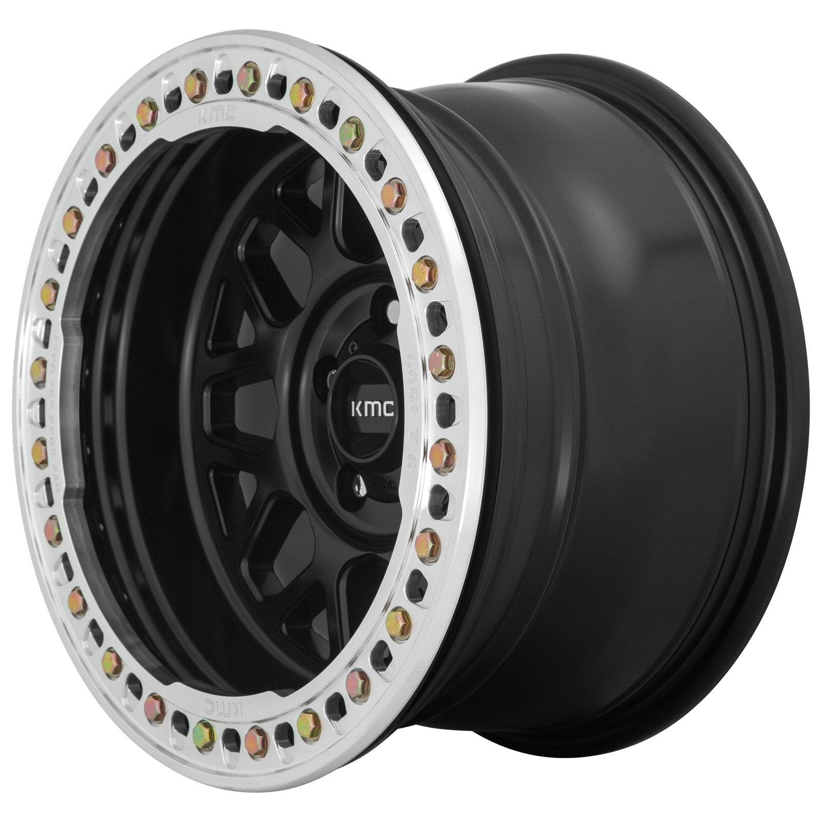 KMC Grenade Crawl Bl 17X9 6X5.5 S-Blk -38