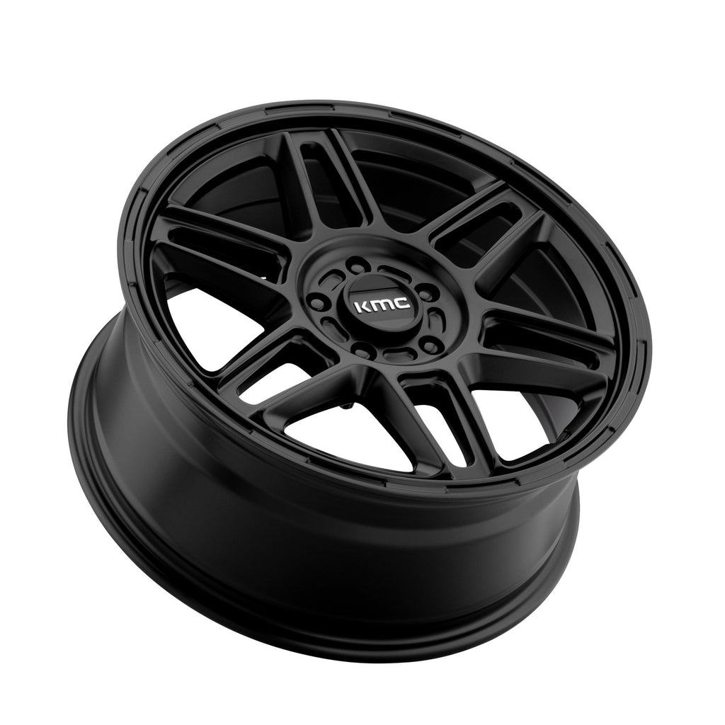 KMC KM716 18X8 5X4.25 S-Blk 38MM