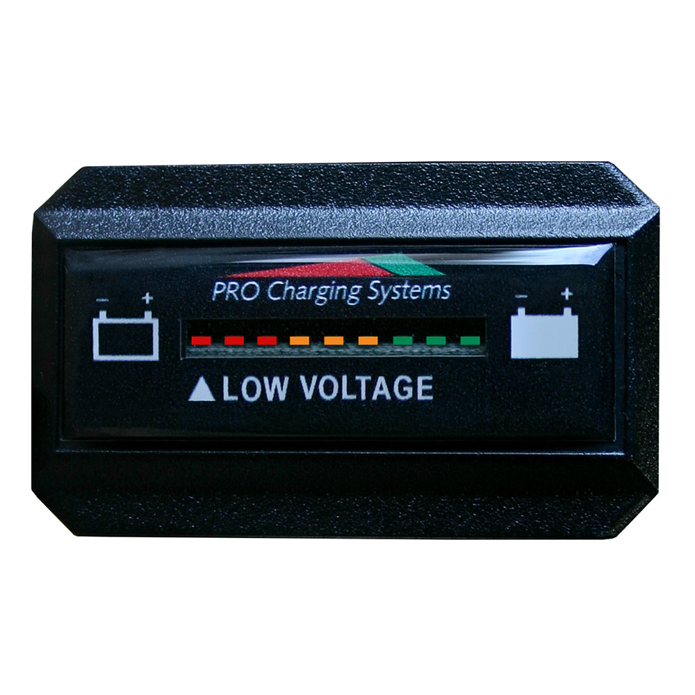 Dual Pro Battery Fuel Gauge - DeltaView&reg; Link Compatible - Rectangle - 48V System (4-12V Batteries, 8-6V Batteries, 6-8V Batteries)