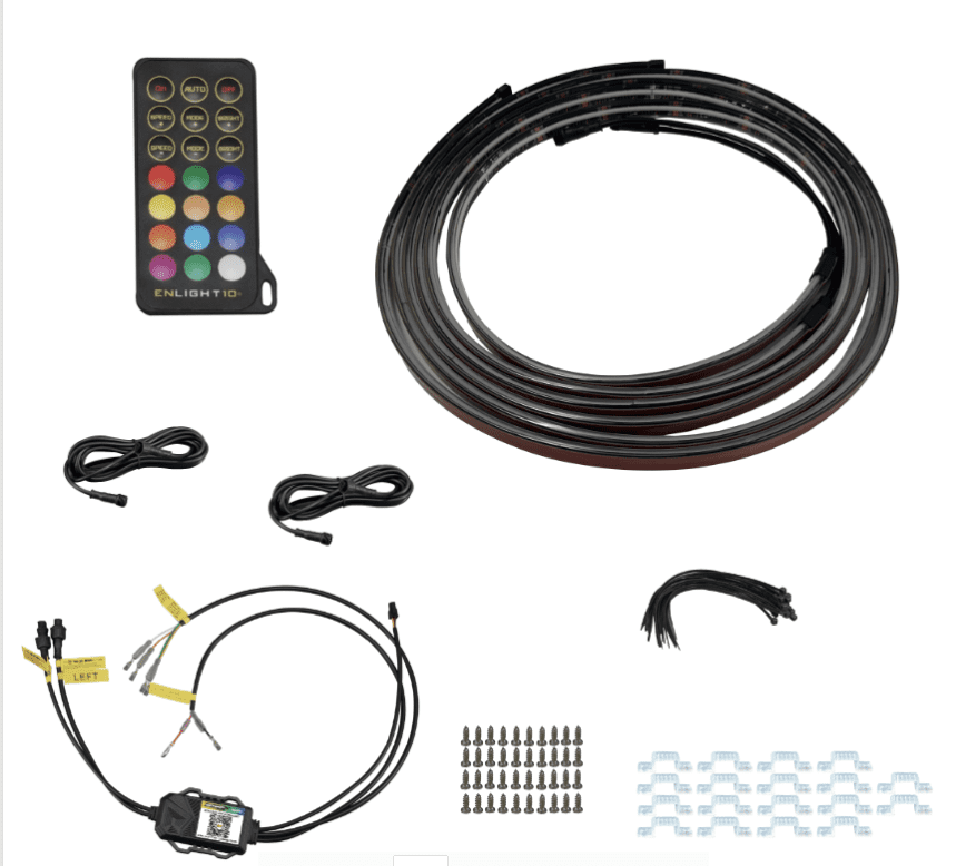 6PC Flexible Rgbw LED Underbody