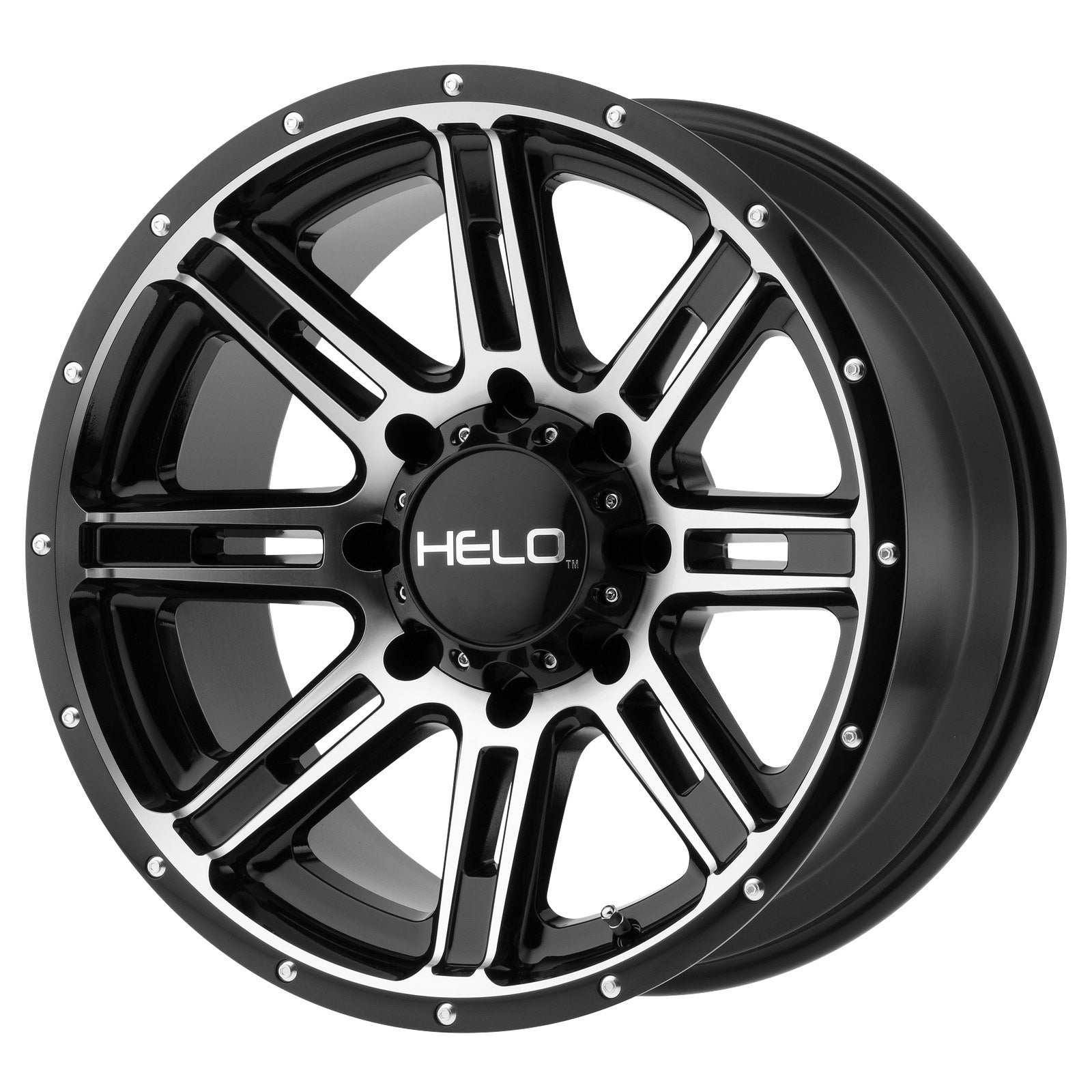 Helo HE900 20X9 6X5.5 G-BLK MACH 18MM