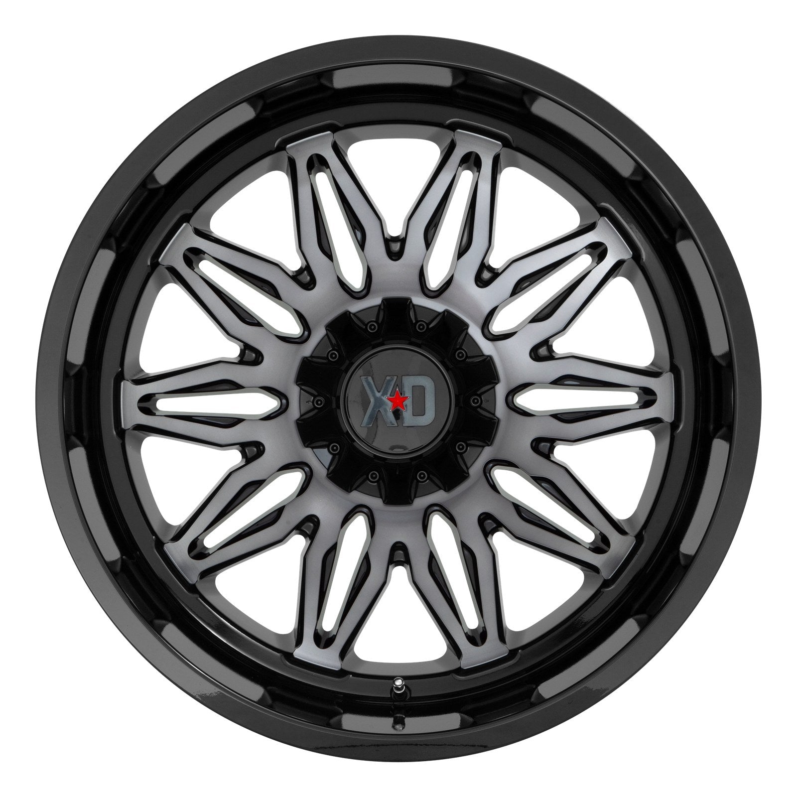 XD859 22X12 6X135/5.5 Gl-Red-Mil -44MM