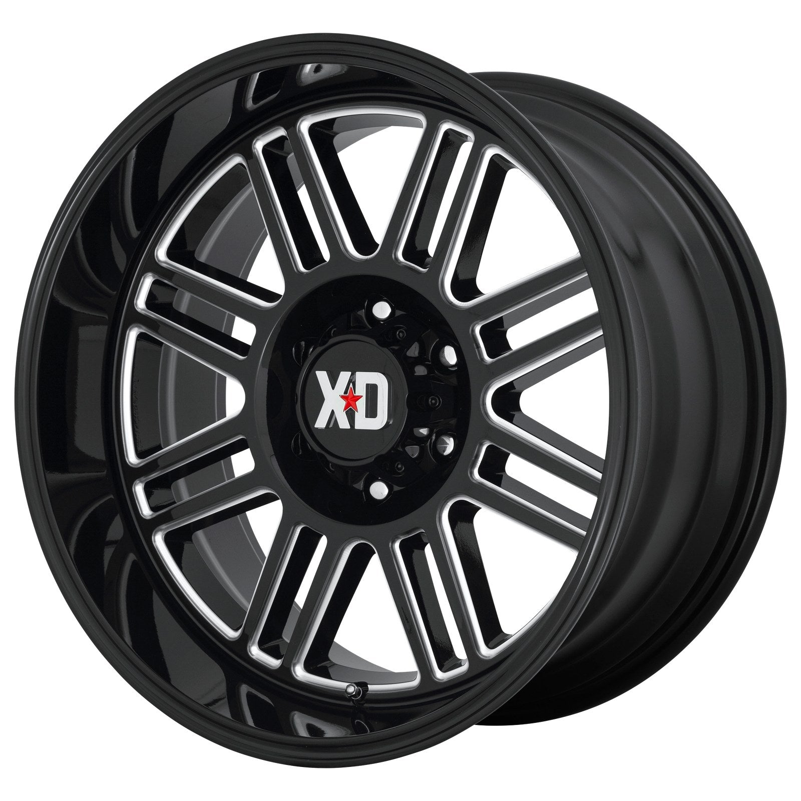 XD850 20X9 8X6.5 G-Blk Mill 0MM