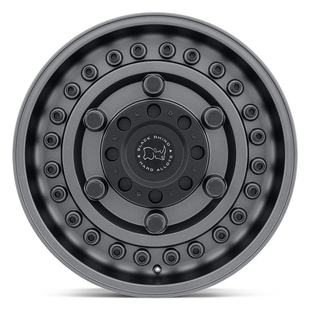 Black Rhino Hard Alloys BR ARMORY 18X9.5 8X170 125 GUNBLK +6