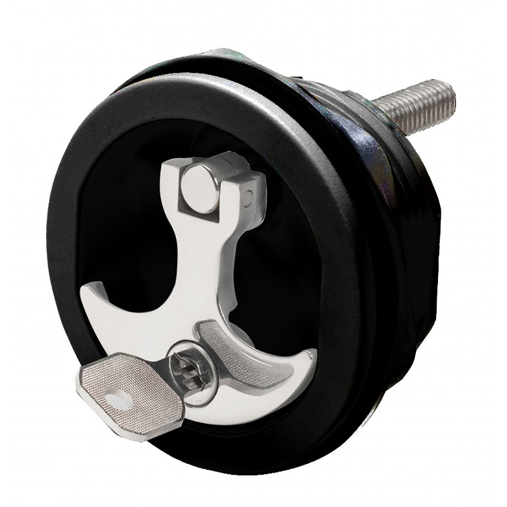 Whitecap Compression Handle Cp Zamac/ Nylon Locking Fresh Water Use Only