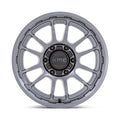 KMC KM727 Wrath 17X8.5 5X5.0 71.5 M-Anth +0