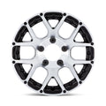 Helo HE1825 15X6 6X5.5 +0 G-Blk-Mch (No Cap)