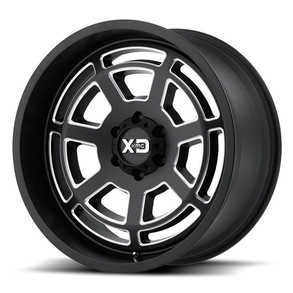XD824 20X9 6X5.5 S-Blk Milled Rtcc 00MM