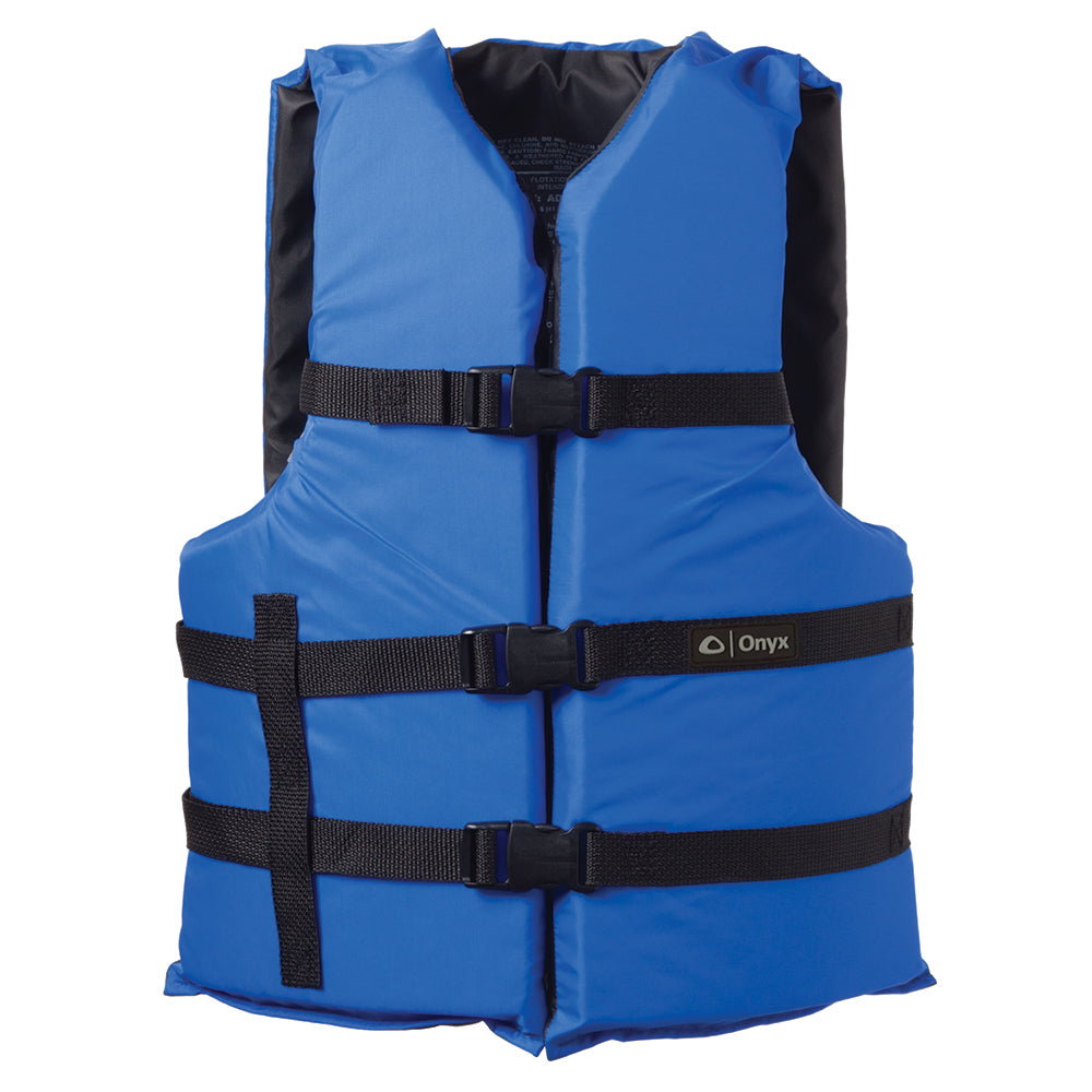Onyx Nylon General Purpose Life Jacket - Adult Universal