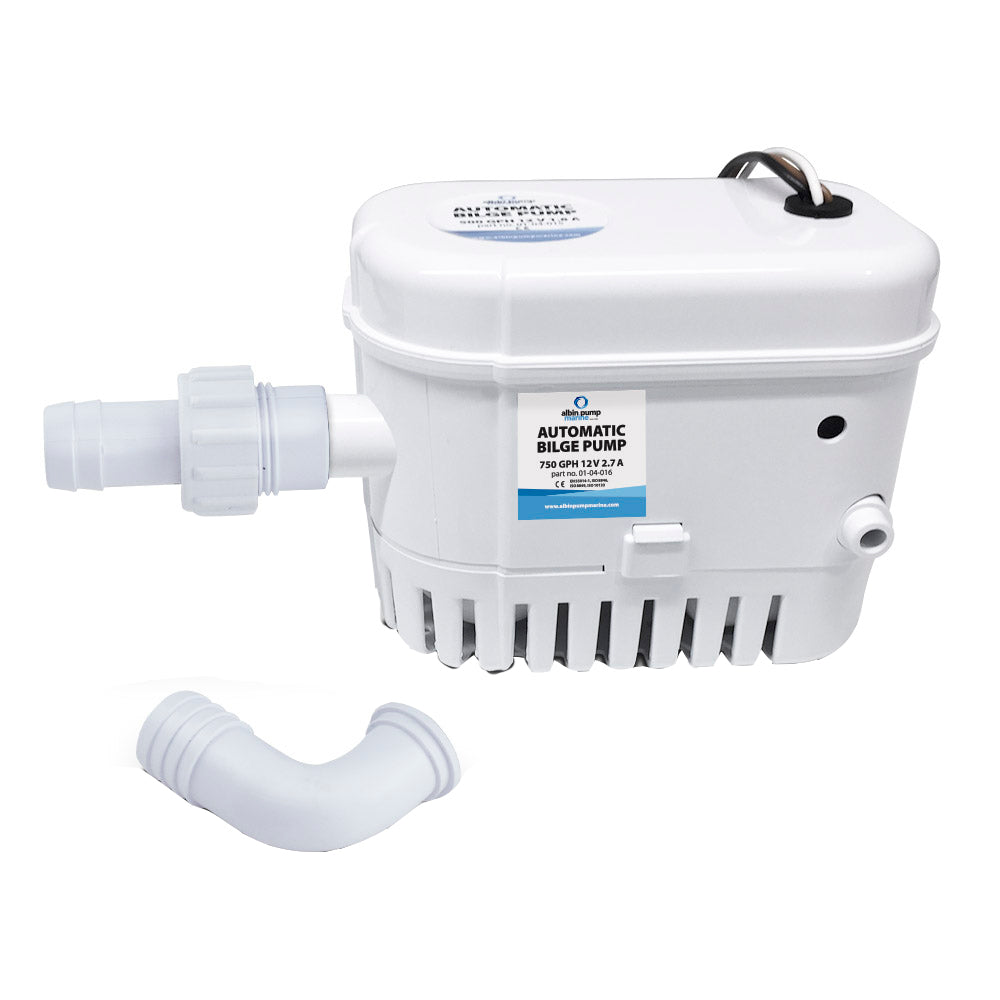 Albin Group Automatic Bilge Pump 750 Gph