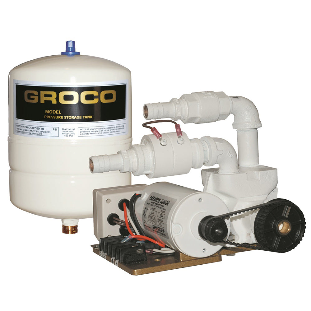 Groco Paragon Junior Water Pressure System - 1 Gal Tank