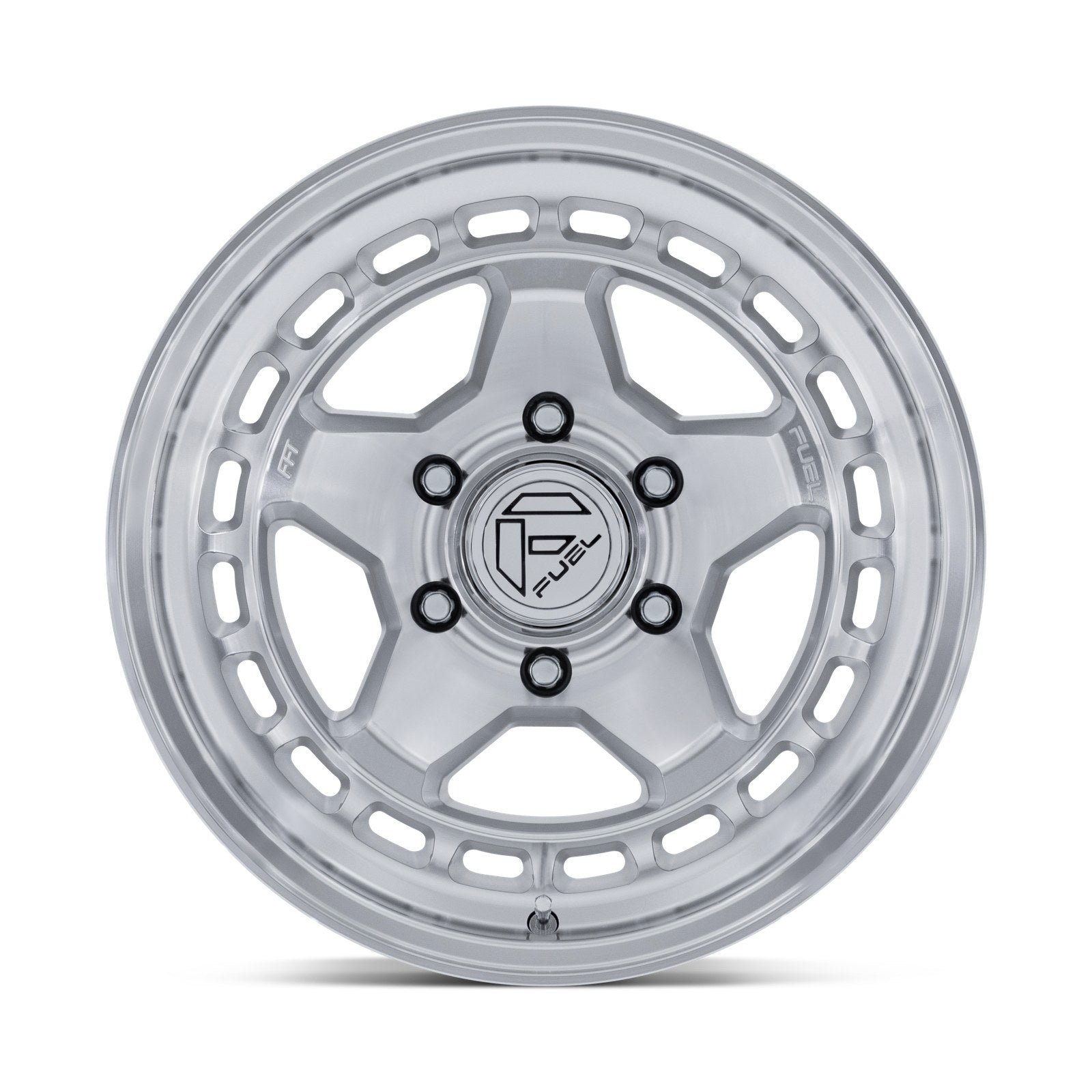 Fuel 1PC CORE 17X8.5 6X4.5 66 +25 H-SLV-MCH