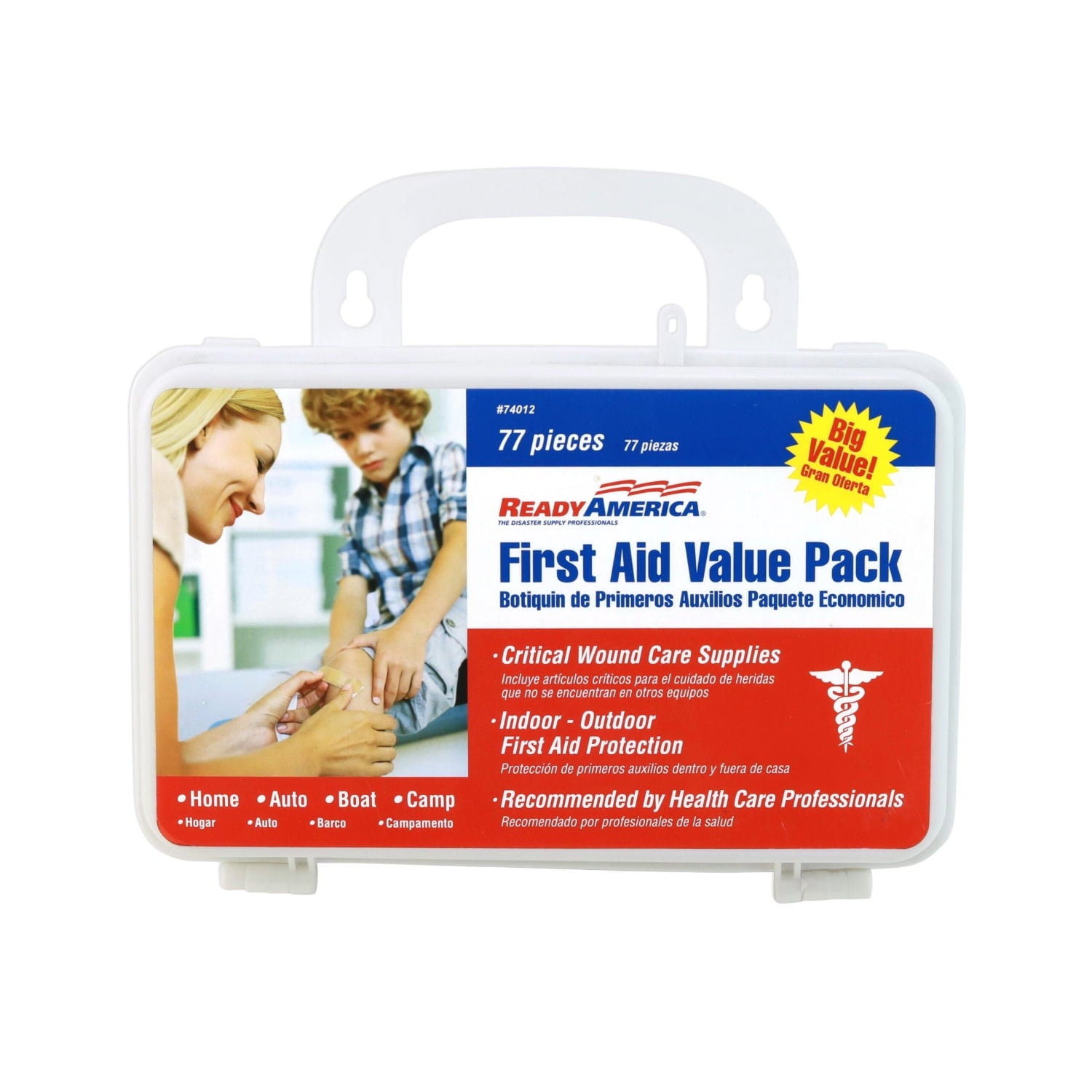Value First Aid Kit 77PC