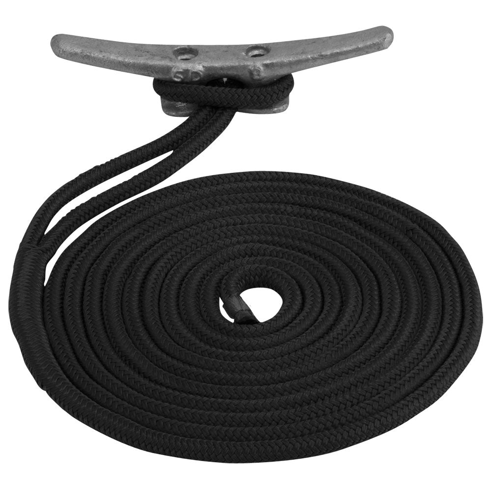 Sea-dog Double Braided Nylon Dock Line - 1/2" X 10'