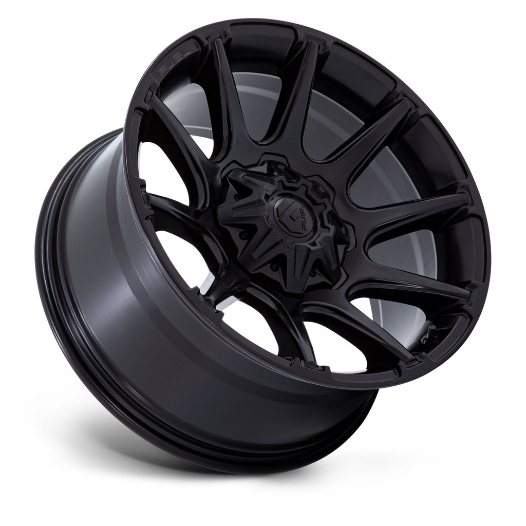 Fuel 1PC Super C 22X10 6X135/5.5 106 -18 Gblk Mil