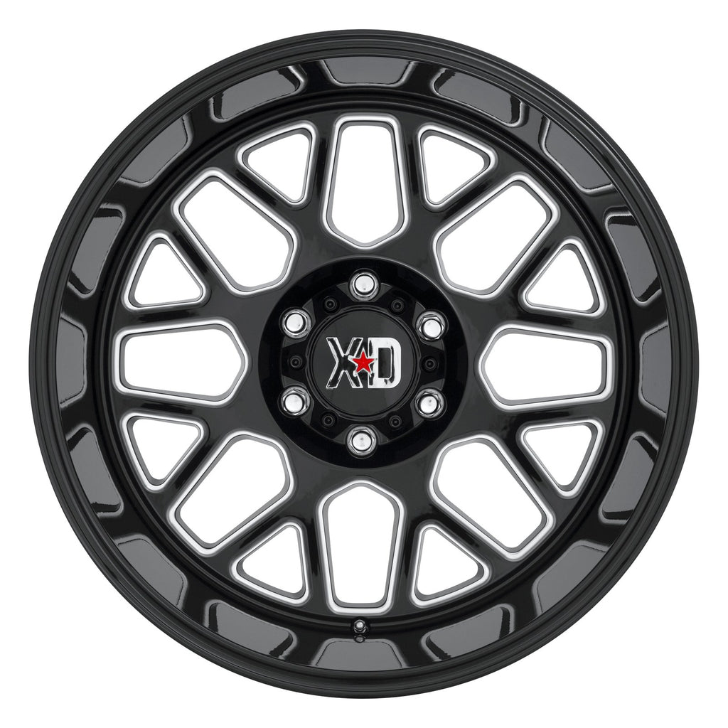 XD849 20X10 6X135 G-Blk Mill -18MM