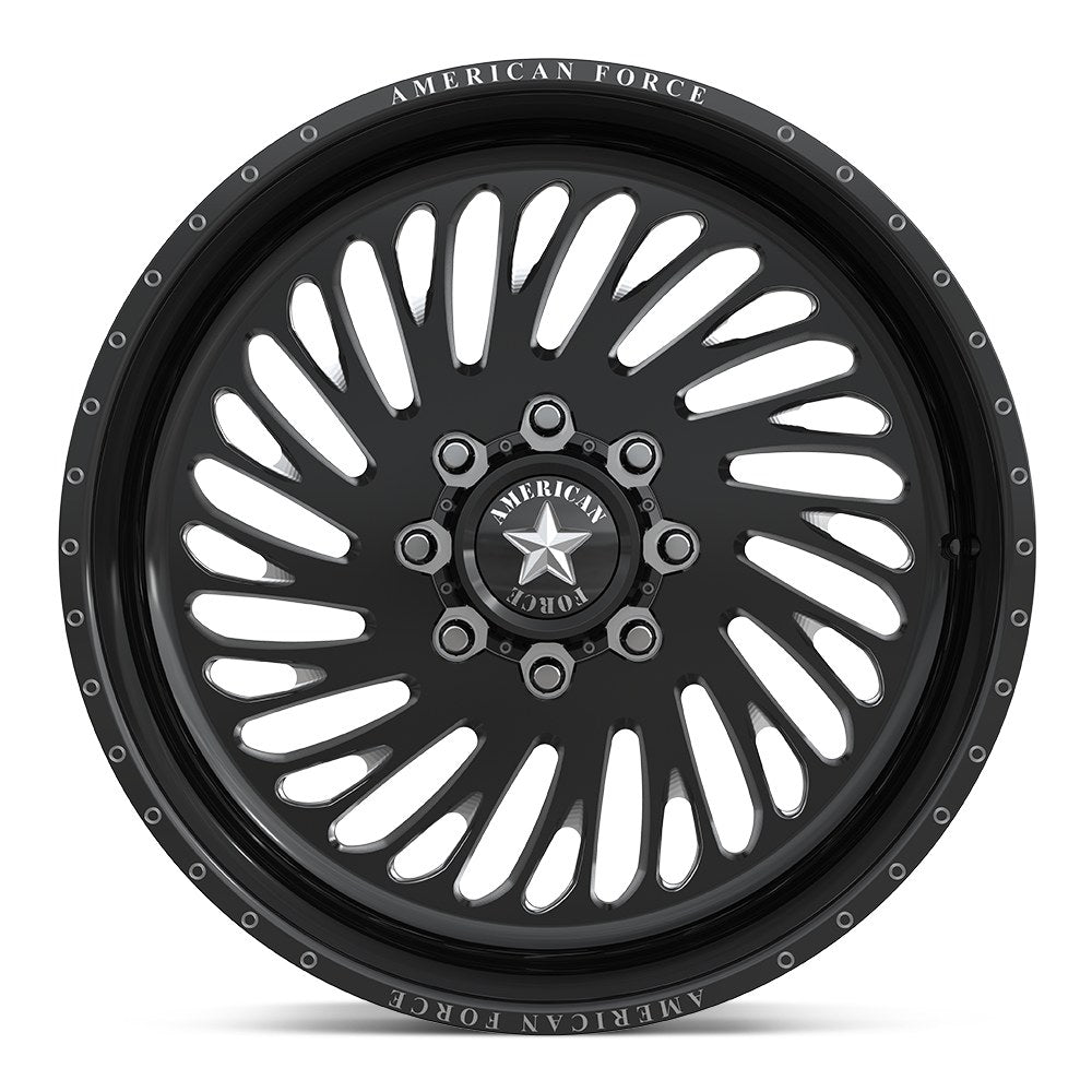 American Force IMPERIAL SS 22X12 8X180 -40 G-BLK-MCH R