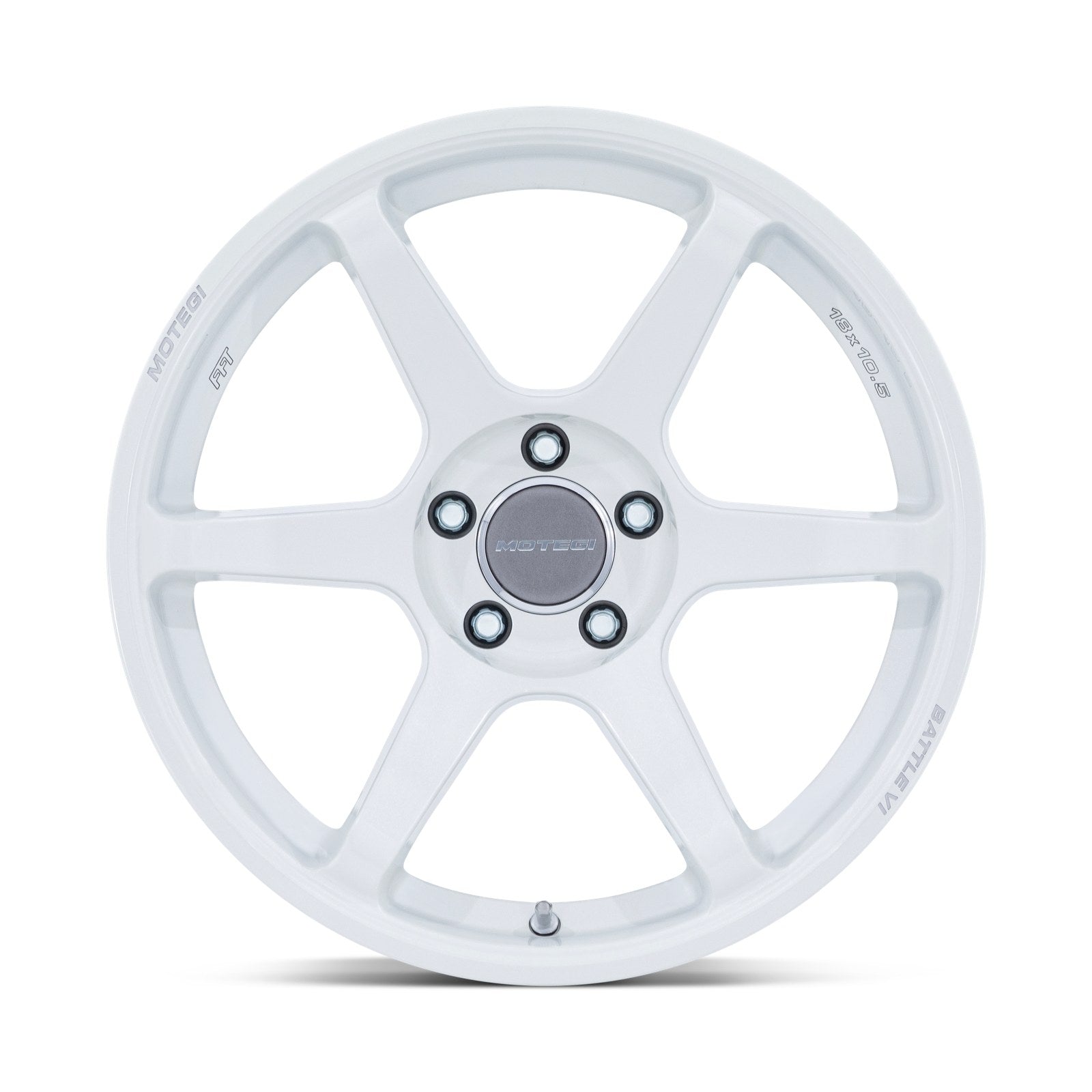 Motegi BATTLE VI 18X8.5 4X4.5 72 +30 MA-WHT-PRL