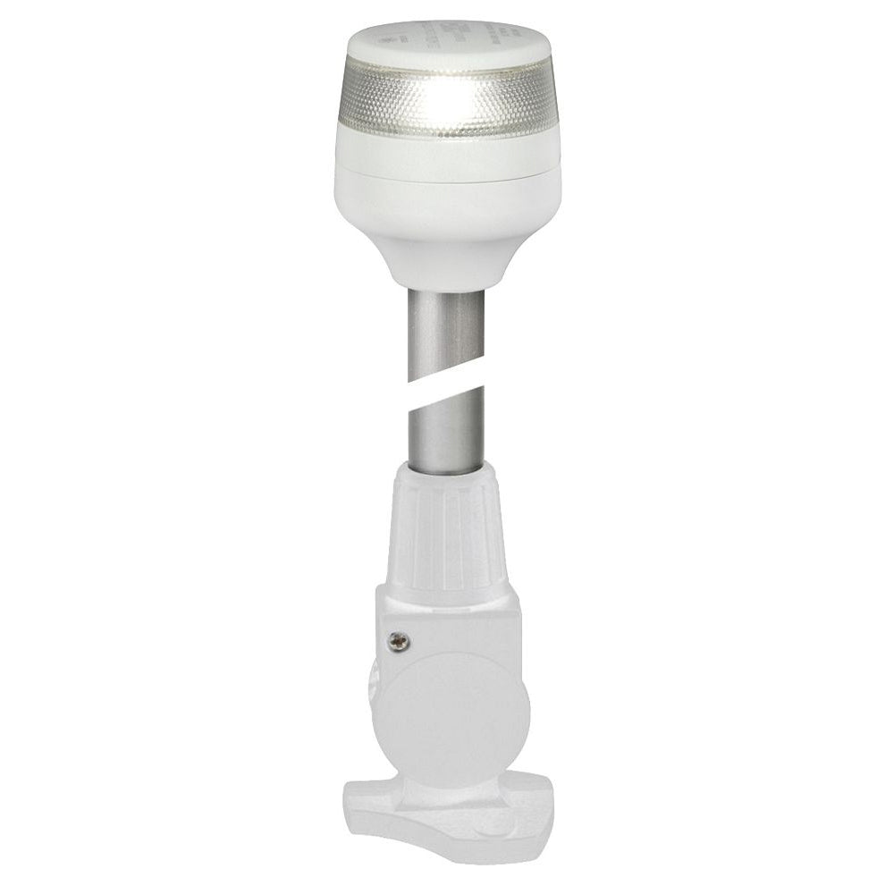 Hella Marine 2nm All Round Fold Down Pole Navigation Lamp - 8" - Base