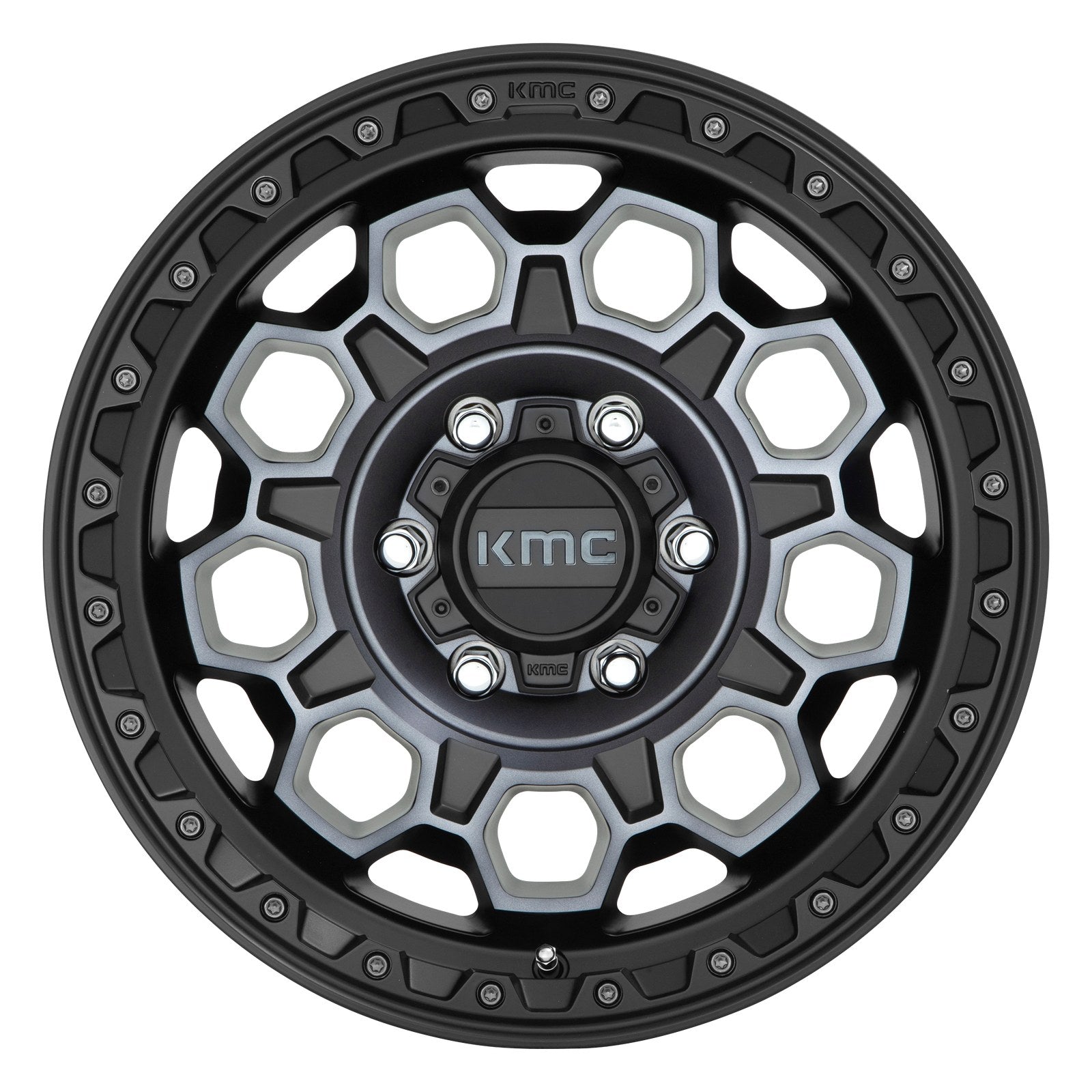 KMC KM545 17X8 6X5.5 S-Blk Gtcc 20MM