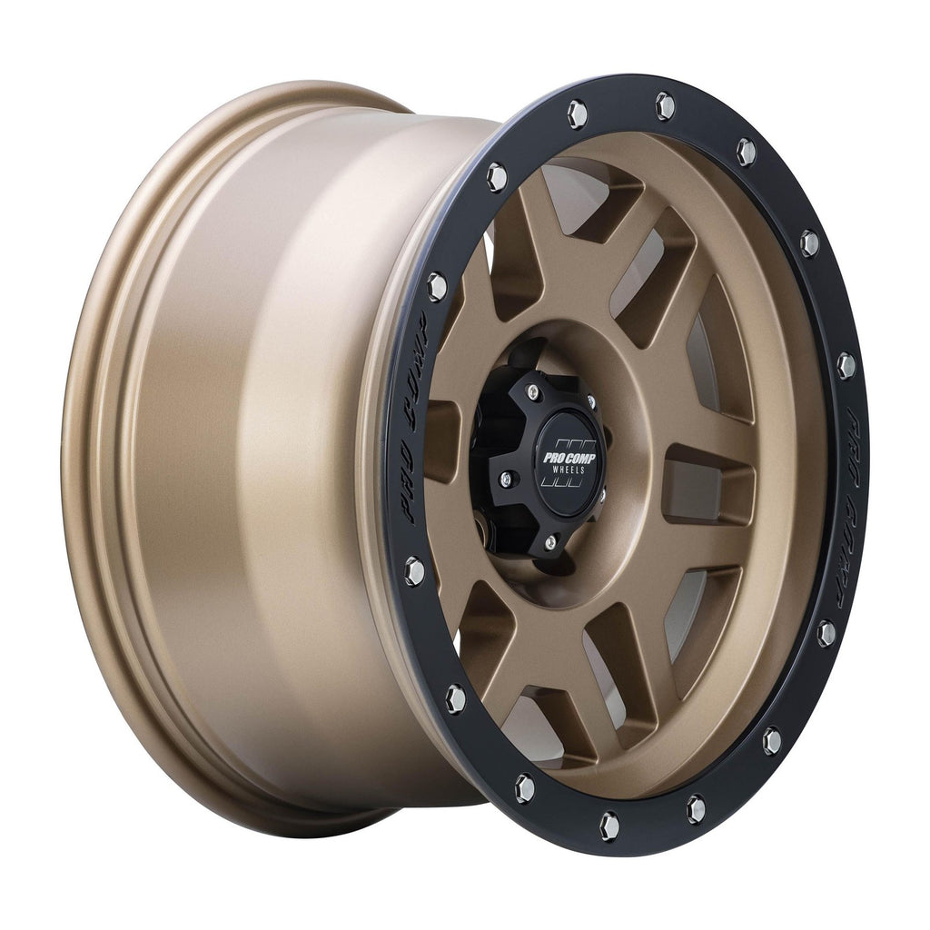 Pro Comp Alloys PHASER 17X9 6X5.5 108 -6 M-BRNZ-BLK
