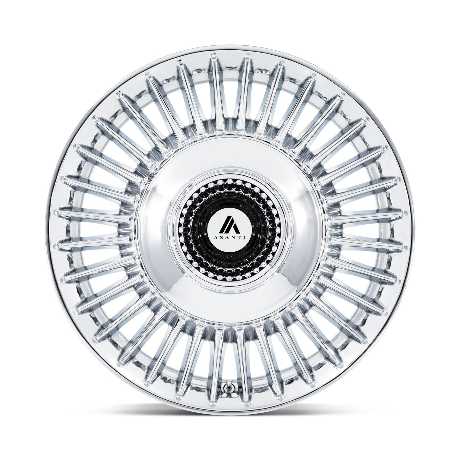 Asanti Black TIARA 20X9 5X4.25/112 72 +45 CHROME
