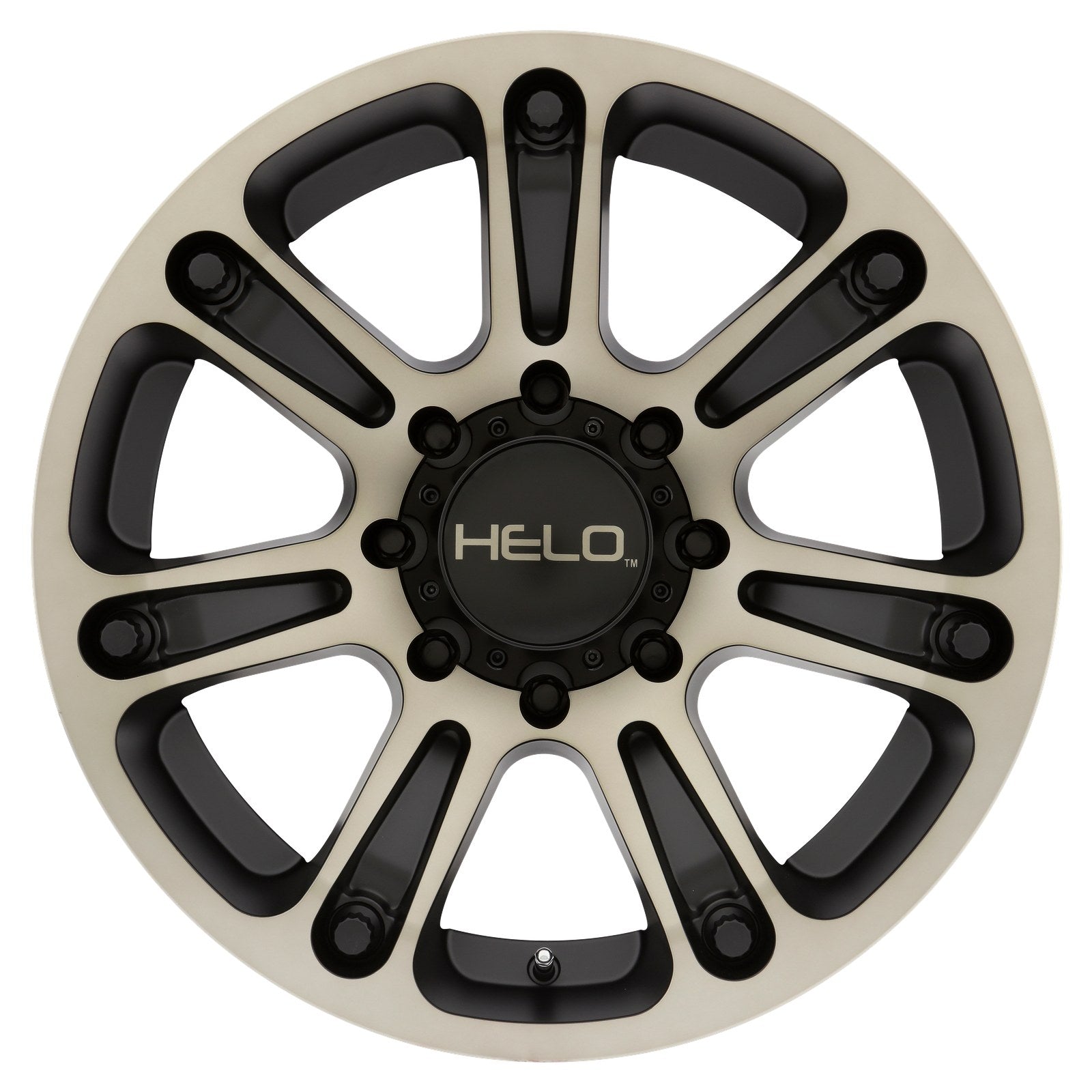 Helo HE904 20X9 5X5.0 Satin Black Dtcc -12MM