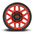 KMC KM544 17X9 6X5.5 S-Blk Gb LP -12MM