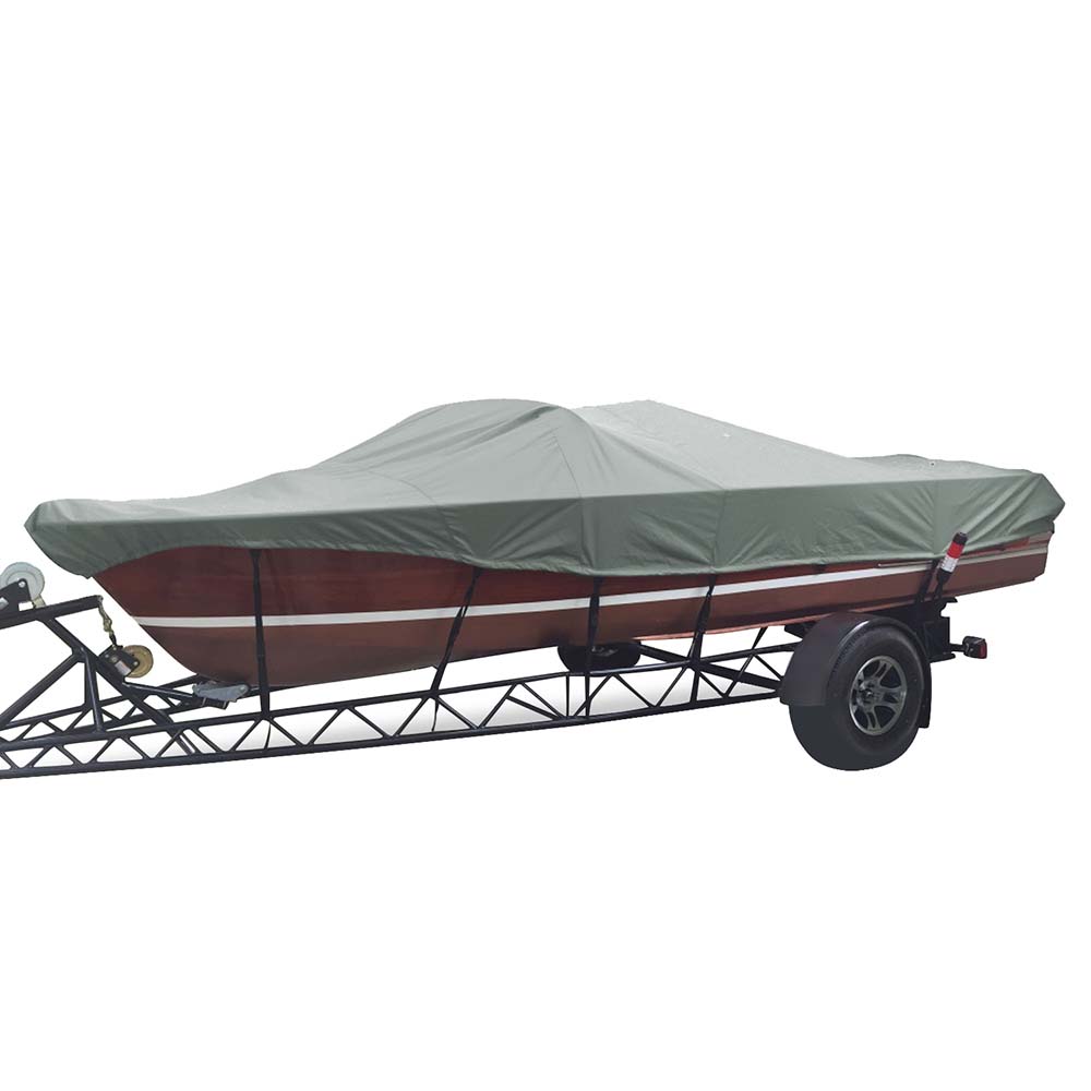 Carver Sun-DURA&reg; Styled-to-Fit Boat Cover f/22.5' Tournament Ski Boats - Grey