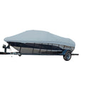 Carver Sun-DURA&reg; Styled-to-Fit Boat Cover f/25.5' Sterndrive V-Hull Runabout Boats (Including Eurostyle) w/Windshield &amp; Hand/Bow Rails - Grey