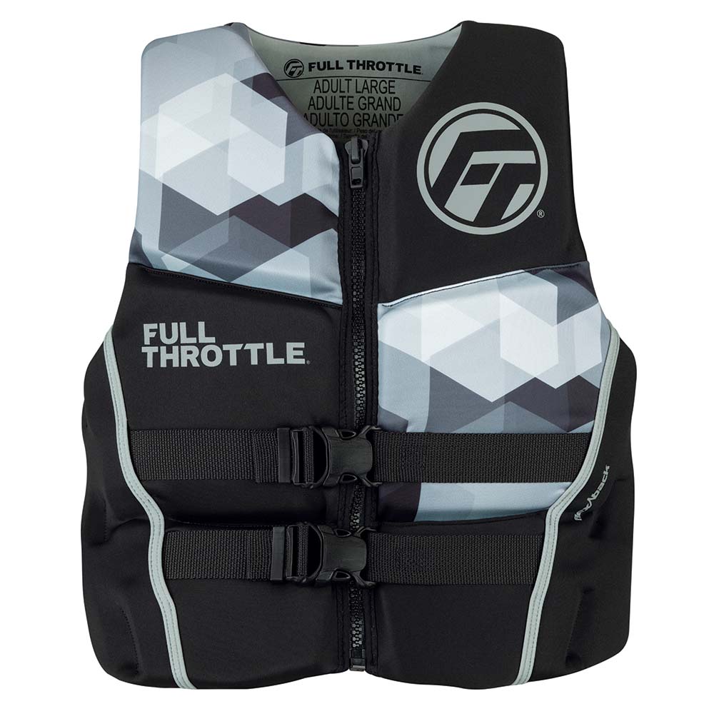 Full Throttle Men' Rapid-dry Flex-back Life Jacket /