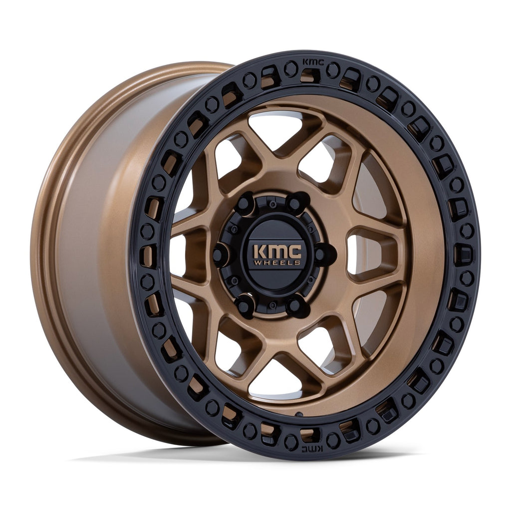 KMC Torx 17X9 6X5.5 106 -12 M-Brnz G-Blk