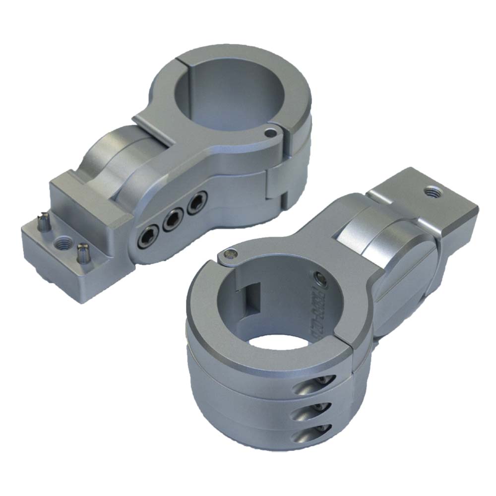 Ptm Watersports Board Rack Mounts - Pipe Clamp - Titanium