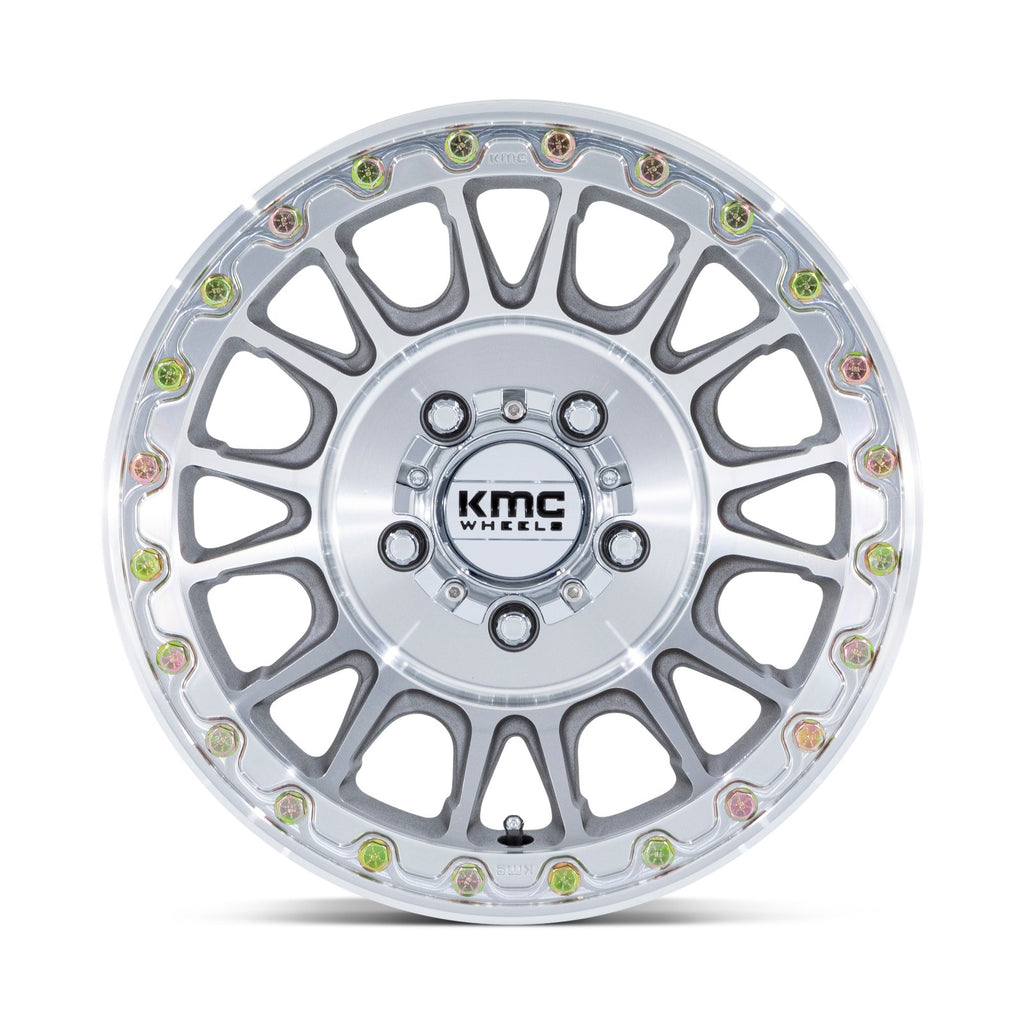 KMC Powersports IMPACT UTV BL 15X10 6X5.5 100 +0 MACH