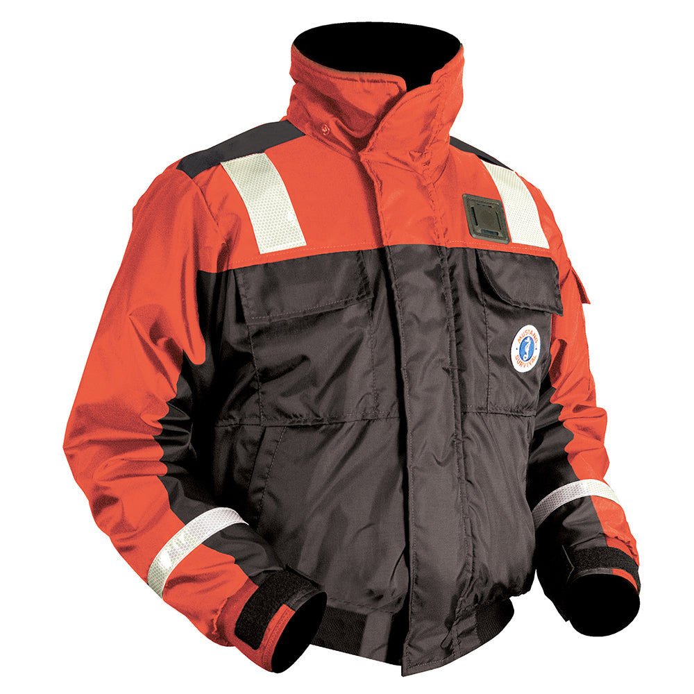 Mustang Classic Flotation Bomber Jacket W/reflective Tape - /