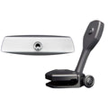 PTM Watersports Mirror/Bracket Kit w/VR-140 Elite Mirror &amp; ZXR-360 (Titanium Grey)