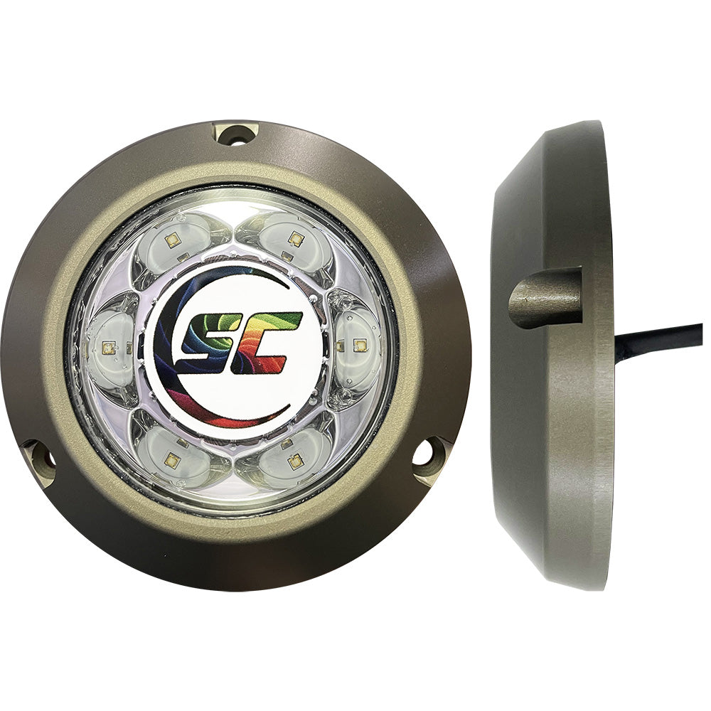 Shadow-Caster SC3 Series Underwater Light - Full-Color Change - 12-Color Standard or Unlimited Colors w/Shadow-NET&reg;
