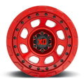 XD861 17X9 6X5.5 Gl-Red 00MM
