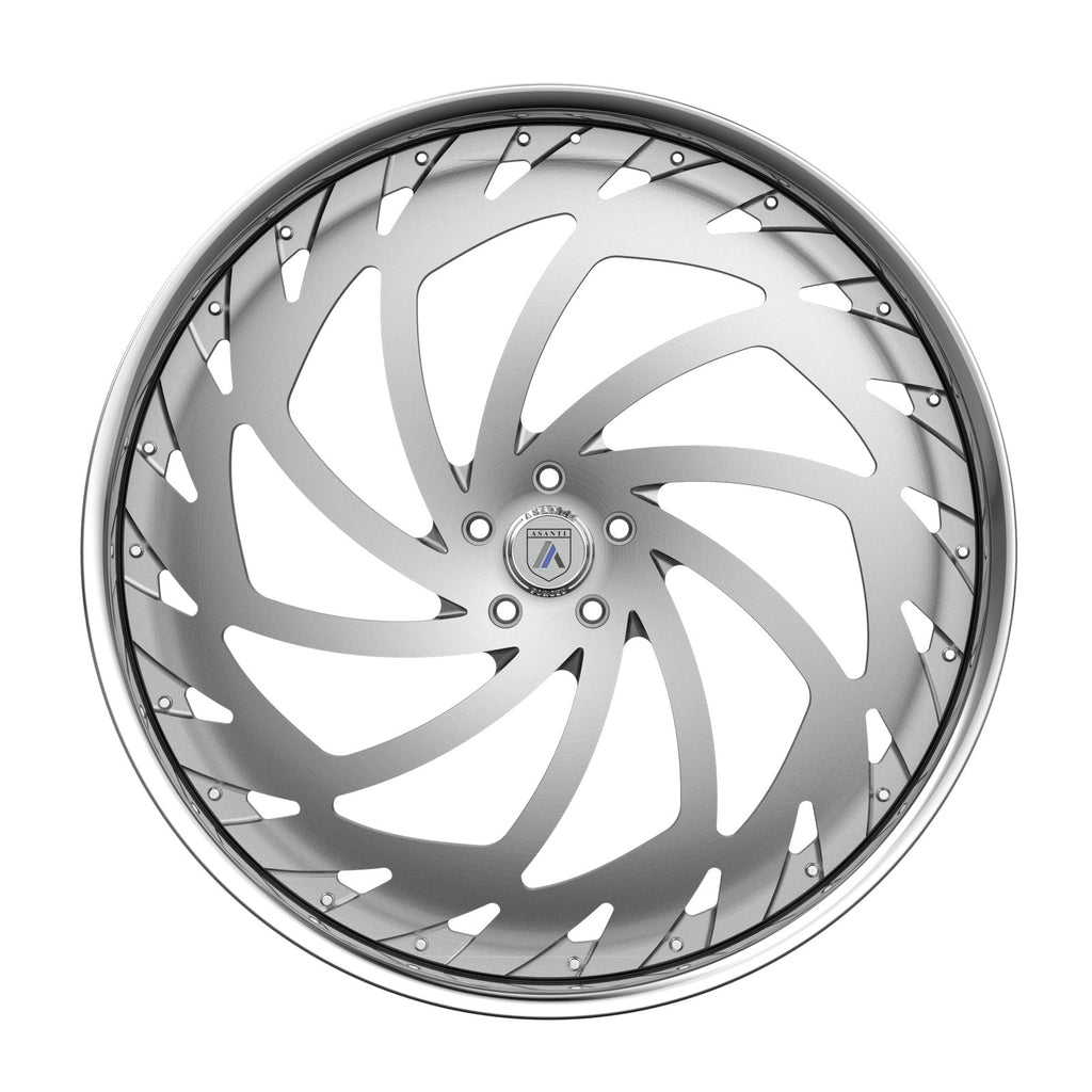 Asanti Forged FS22 2PC 26X9 5X127 +5 BRUSHED