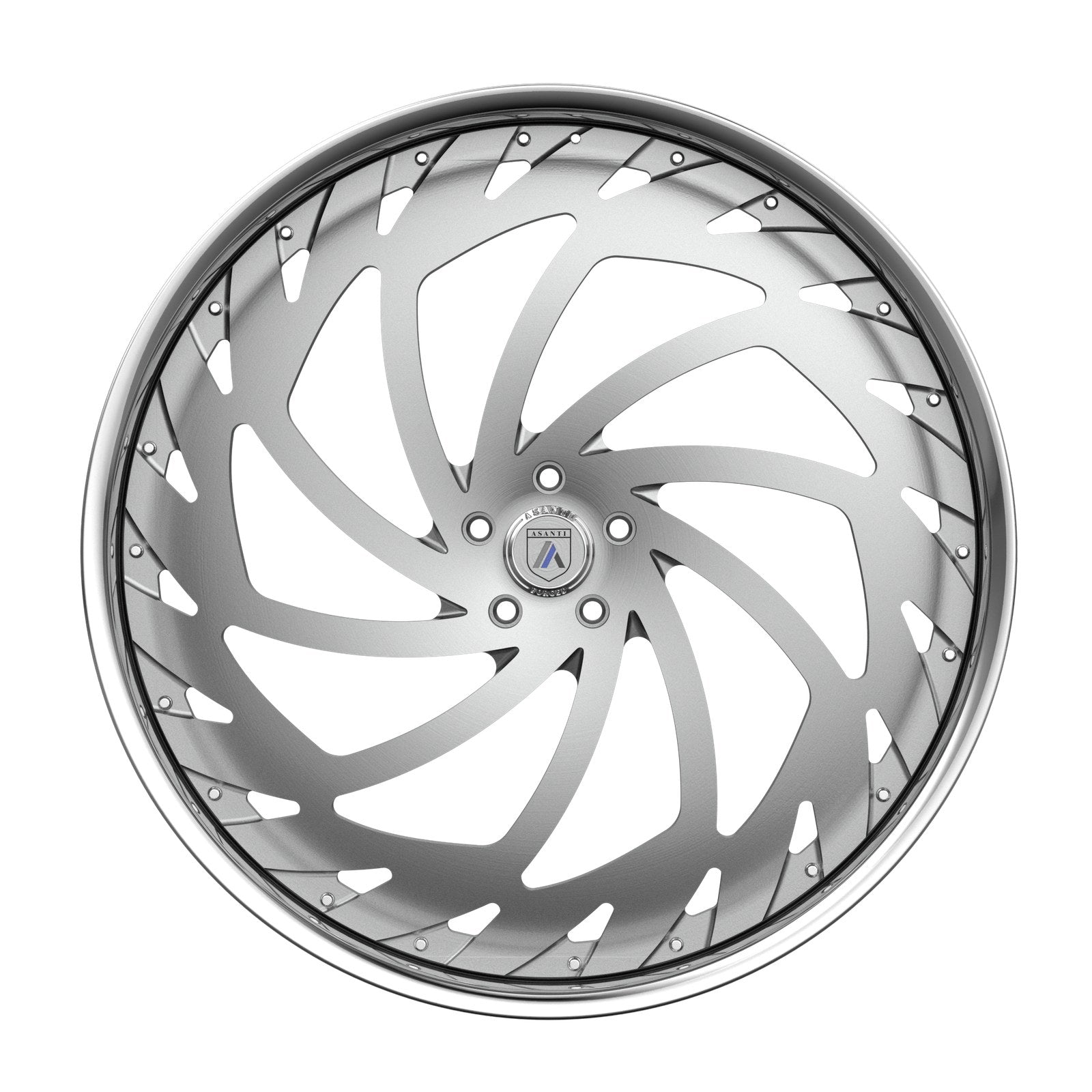 Asanti Forged FS22 2PC 26X9 5X127 +5 BRUSHED